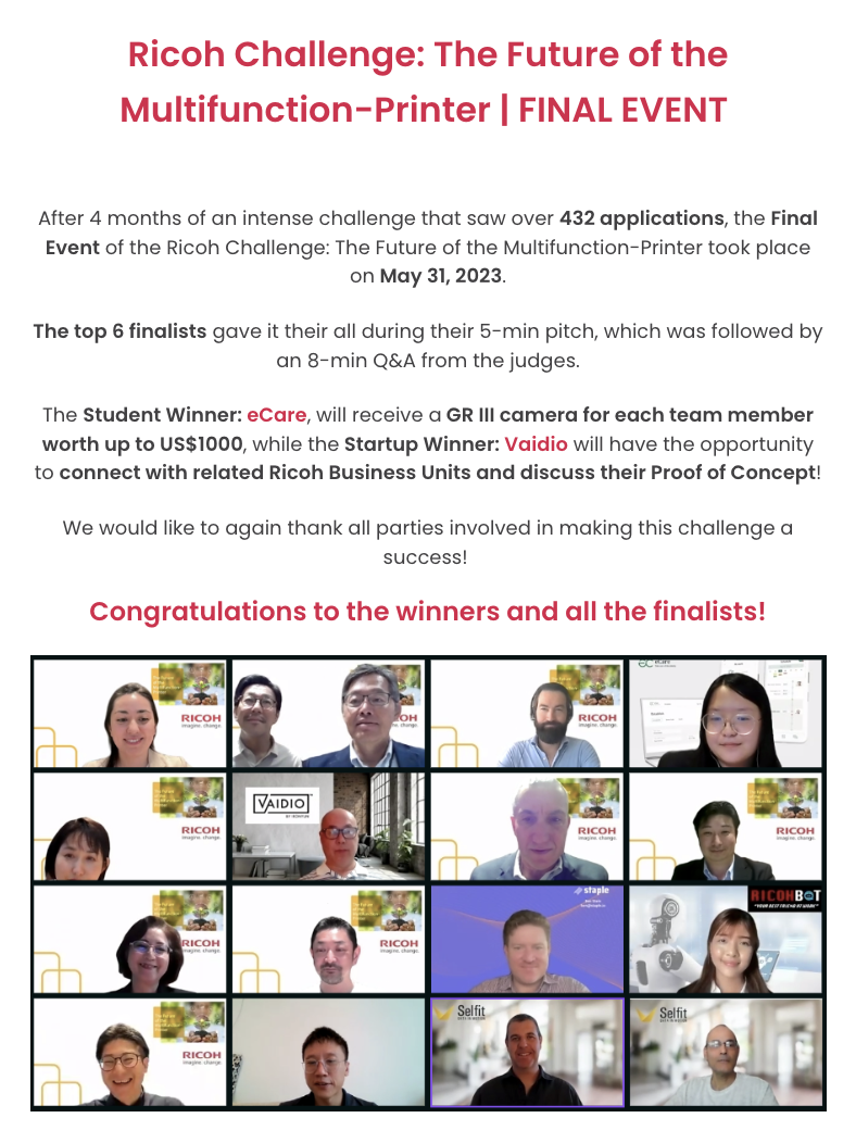 Ricoh Group Photo